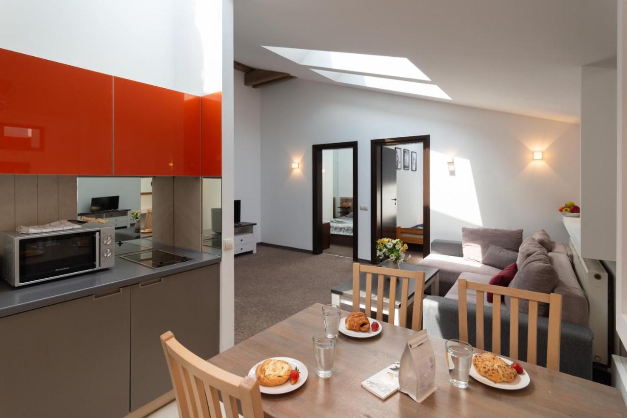 Ferienwohnung Friendly Family Loft In The Center Krakau Exterior foto